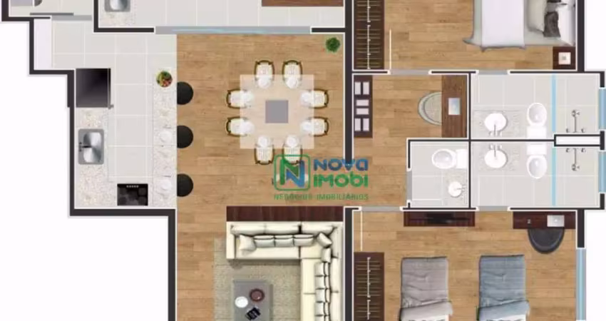 Apartamento Residencial à venda, São Judas, Piracicaba - AP0873.