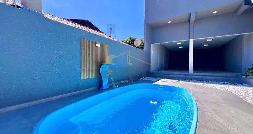 Casa à venda em fazenda rio grande, iguaçu, com 3 quartos, com 134 m²