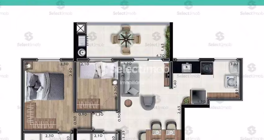 Apartamento NA PLANTA à venda, Vila Bocaina, Mauá, SP