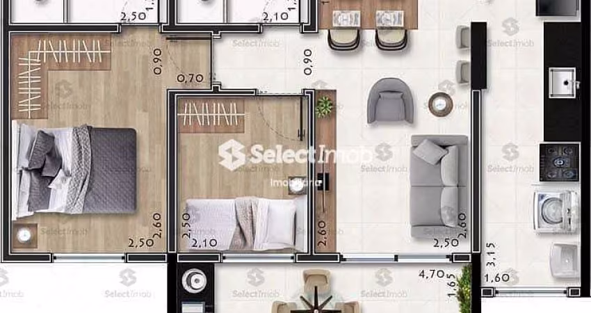 Apartamento NA PLANTA à venda, Vila Bocaina, Mauá, SP