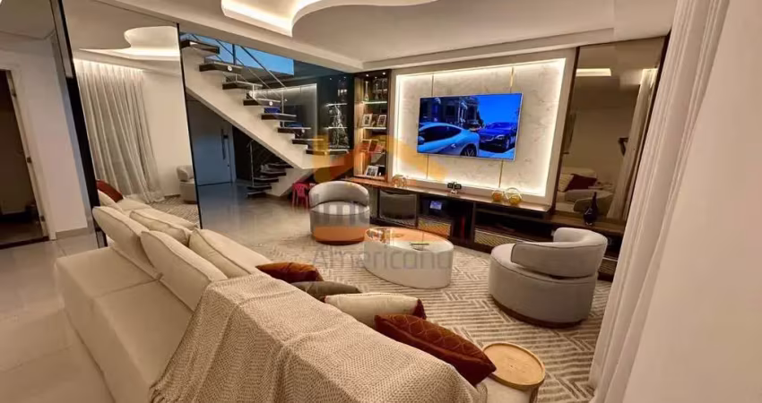 Imperdível: apartamento à venda com 3 quartos, 3 suítes e 4 vagas de garagem no centro de americana-sp!