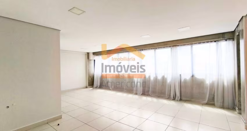 Locação de Sala Comercial no Centro de Americana-SP: 1 sala, 1 banheiro, 1 vaga de garagem, 40m² de área!