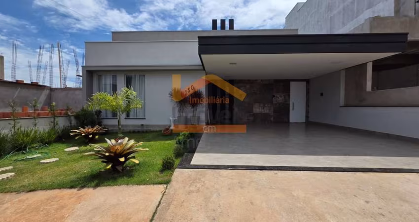 Casa de alto padrão no Solar das Esmeraldas: 3 quartos, 2 suítes, 2 salas, 4 banheiros, 4 vagas de garagem, 193,43 m². Nova Odessa-SP.