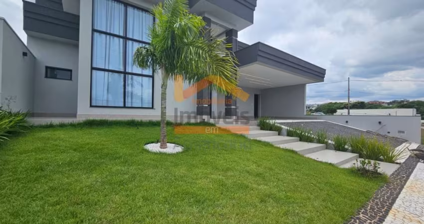 Casa de luxo em condomínio no Jardim Phillipson Park, Americana-SP: 3 quartos, 3 suítes, 2 salas, 4 banheiros, 4 vagas, 259,82 m².
