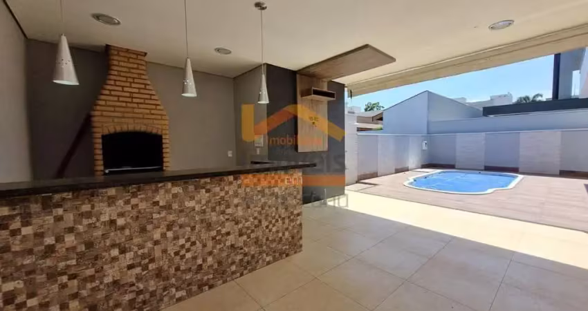 Aluguel de luxuosa casa em condomínio, 4 quartos, 4 suítes, 3 salas, 5 banheiros, 4 vagas em americana-sp, bairro jardim villagio.