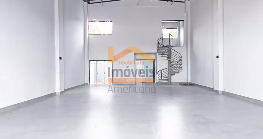Salão comercial 250m² para locação no bairro jardim ipiranga em americana ? sp  r$ 6.500,00