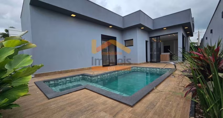 Imperdível oportunidade: Casa de luxo em condomínio, 3 quartos, 2 suítes, 2 salas, 4 banheiros, 4 vagas na Jardim Firenze, Santa Bárbara D'oeste-SP