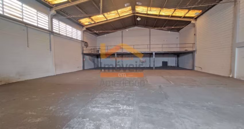 Salão Industrial 500m² para locação no distrito industrial 1de  Santa Barbara Doeste SP  R$ 7.000,00