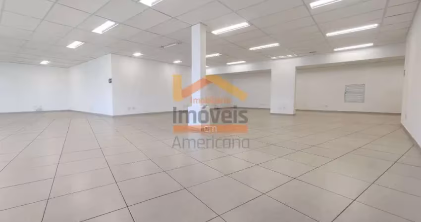 Salão comercial para locação em americana-sp, bairro jardim sao domingos: 1 sala, 3 banheiros, 257 m² de área.
