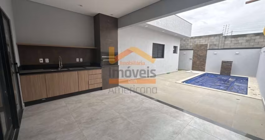Imperdível: Casa de Luxo em Condomínio no Jardim Recanto das Águas, Nova Odessa-SP - 3 quartos, 1 suíte, 3 salas, 2 banheiros, 4 vagas de garagem, 188m² de área.