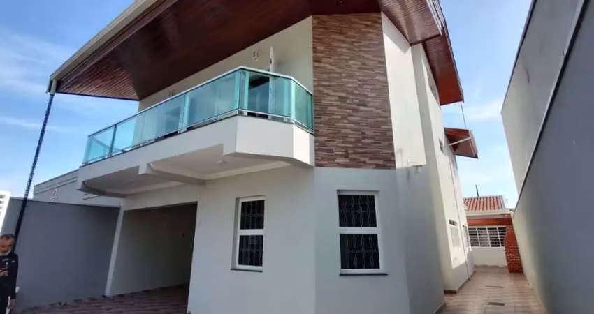 Imperdível residência à venda em americana-sp, jardim brasil: 4 quartos, 1 suíte, 2 salas, 3 banheiros, 4 vagas, 290m²!