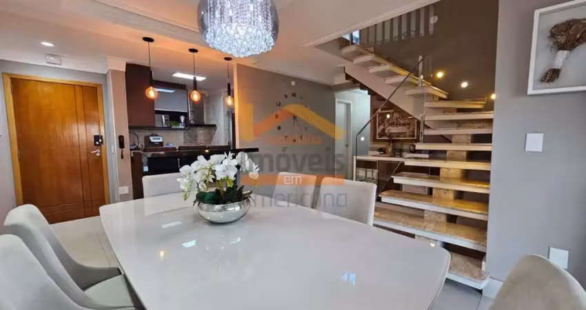 Cobertura de luxo à venda em americana-sp, no jardim são paulo: 4 quartos, 1 suíte, 3 salas, 3 banheiros, 3 vagas de garagem e 170m².