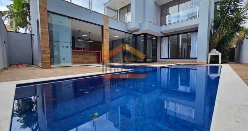 Casa de alto padrão à venda em condomínio no Jardim Imperador, Americana-SP - 3 quartos, 3 suítes, 3 salas, 4 banheiros, 4 vagas, 290m².