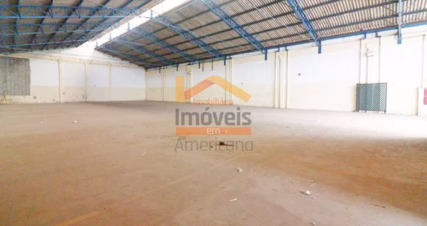 Salão industrial com 1.000m² em condomínio fechado no bairro machadinho em Americana SP  R$ 9.700,00