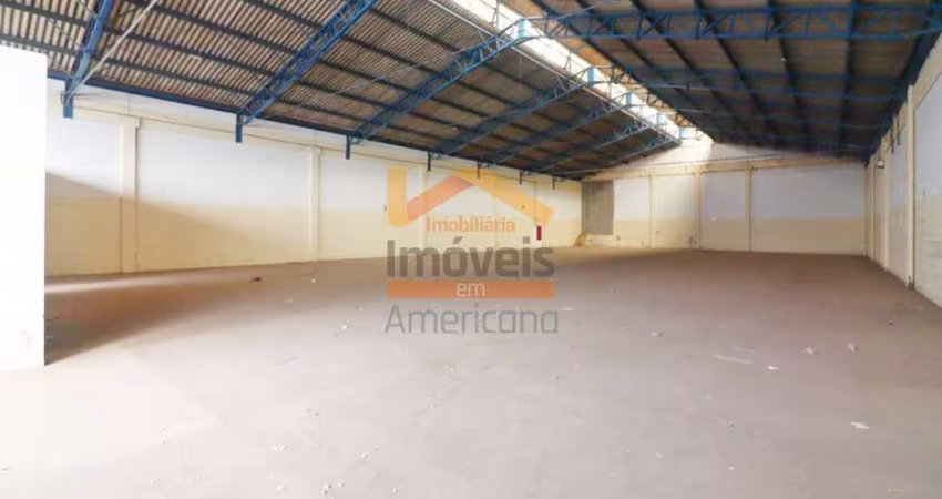 Salão industrial com 1.000m² em condomínio fechado no bairro machadinho em Americana SP  R$ 9.700,00
