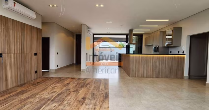 Casa de luxo em condomínio no Jardim Firenze, Santa Bárbara D'oeste-SP: 2 quartos, 2 suítes, 3 salas, 4 banheiros, 4 vagas, 241m².