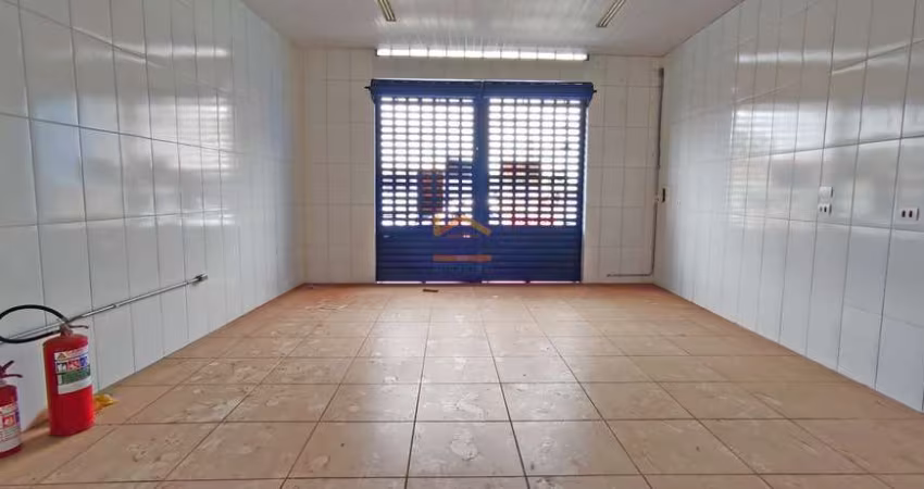 Salão comercial para locação na Vila Jones em Americana