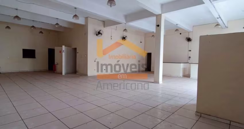 Salão comercial disponível para locação no Centro de Americana