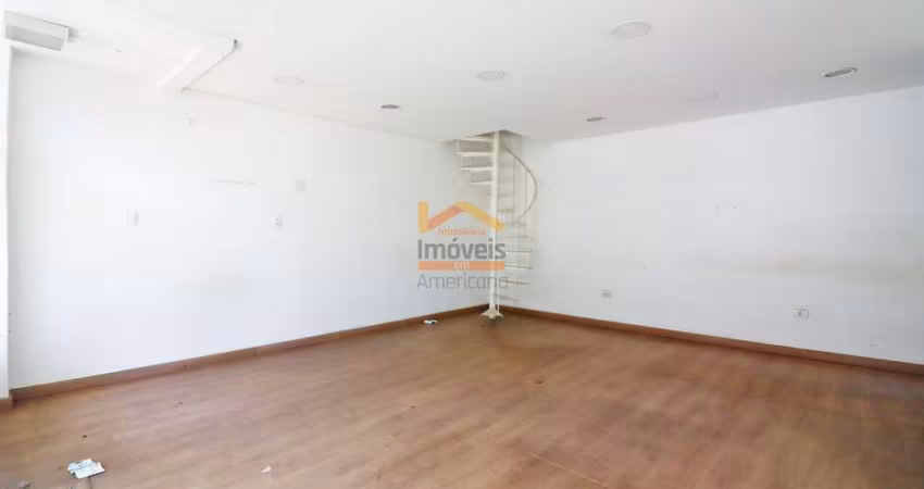 Sala comercial para loja na região central de Americana R$ 3.500,00