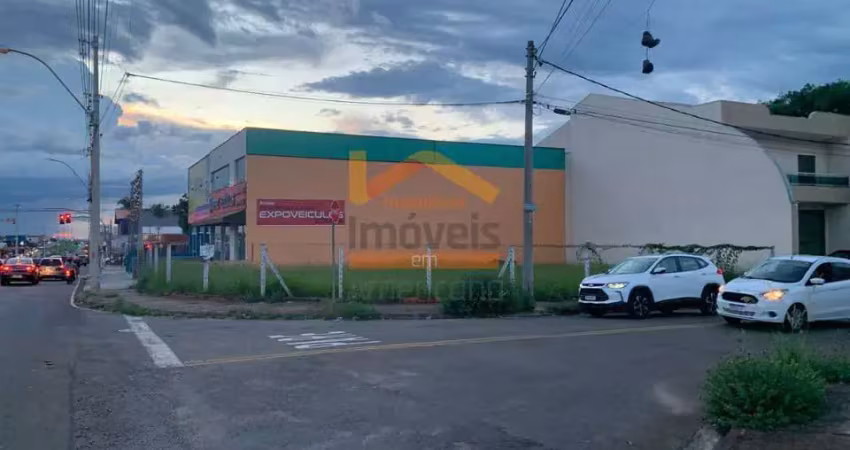Terreno disponível para locação com 357m² em avenida movimentada no jardim dona regina em santa bárbara d'oeste