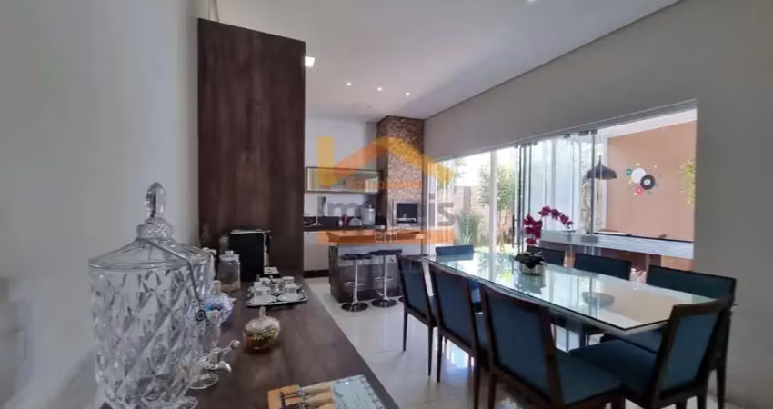 Imperdível oportunidade: casa de alto padrão em condomínio à venda em americana-sp, bairro jardim dos ipês amarelos, 3 quartos, 1 suíte, 2 salas, 2 banheiros, 5 vagas de garagem, 220m².