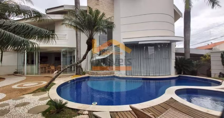 Ampla casa de 5 quartos e 2 suítes à venda em Americana-SP, Residencial Horto Florestal Jacyra I - 424m² - 2 vagas.