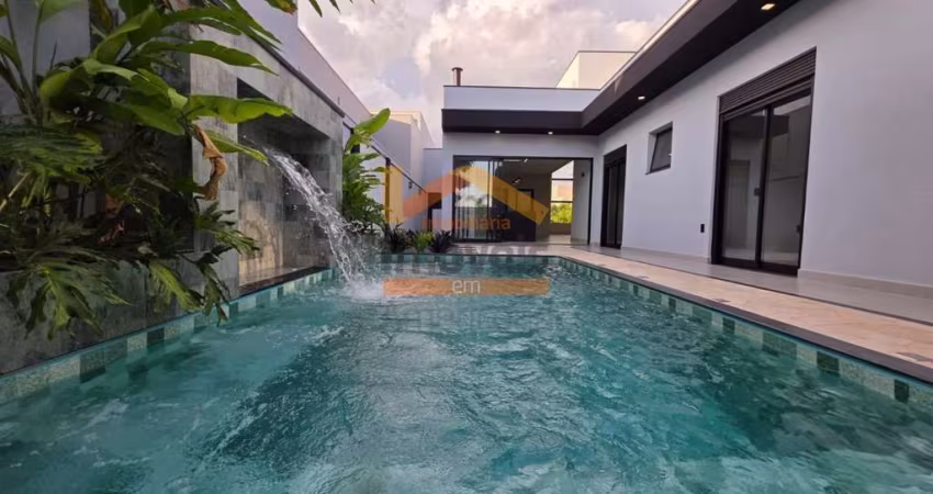 Imperdível: Casa em condomínio no Jardim Recanto das Águas, Nova Odessa-SP - 3 quartos, 3 suítes, 2 salas, 4 banheiros, 4 vagas, 204m²