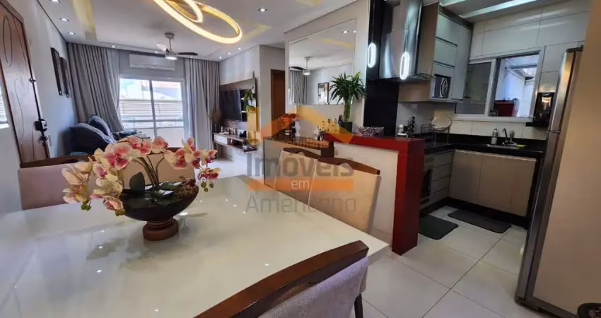 Imperdível oportunidade! Apartamento à venda no bairro Parque Universitário em Americana-SP: 2 quartos, 1 suíte, 2 salas, 2 banheiros, 1 vaga, 90m².