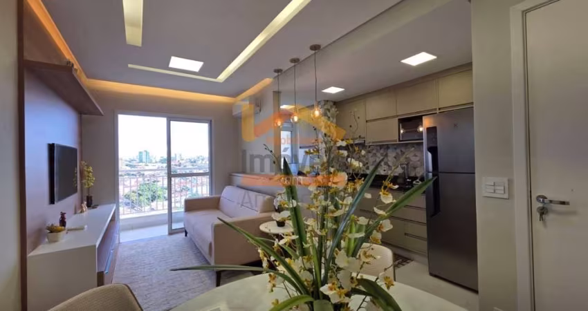 Apartamento à venda em Americana-SP, Jardim São Domingos: 2 quartos, 1 suíte, 2 salas, 2 banheiros, 1 vaga, 54m²!