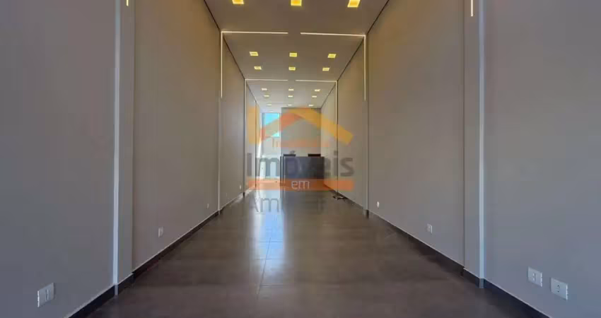 Salão comercial para locação em americana-sp, bairro cidade jardim ii. 2 banheiros, 1 vaga de garagem, 100m².