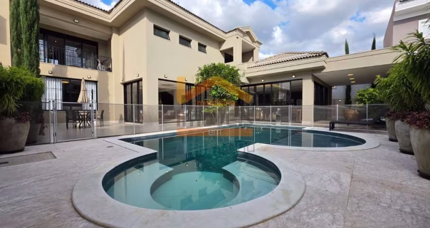 Casa de luxo em condomínio no Jardim Trípoli, Americana-SP: 3 quartos, 3 suítes, 3 salas, 5 banheiros, 4 vagas, 554m².