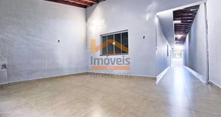 Casa para locação em Santa Bárbara D'oeste-SP, bairro Cidade Nova: 2 quartos, 1 sala, 1 banheiro, 2 vagas de garagem, 120m².