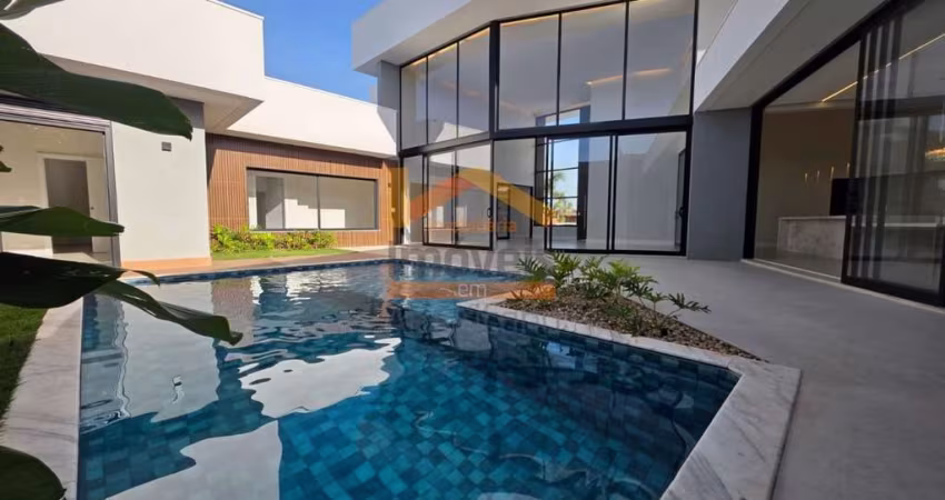 Casa de luxo em condomínio no Jardim Pau Brasil, Americana-SP: 3 quartos, 3 suítes, 3 salas e 313m² de área privativa.