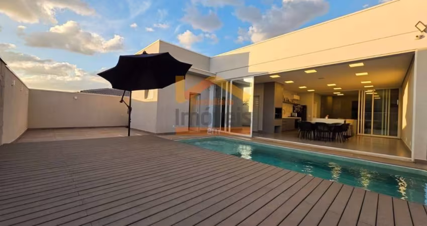 Casa de luxo em condomínio: 4 quartos, 4 suítes e 302m² no Parque Fortaleza, Nova Odessa-SP.