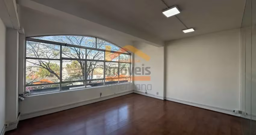 Sala comercial de alto padrão para locação em americana-sp, jardim girassol: 4 salas, 1 banheiro, 1 vaga de garagem, 112,50 m².