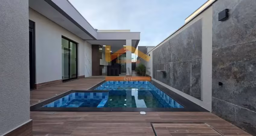 Casa de luxo em condomínio: 3 quartos, 3 suítes, 2 salas, 4 banheiros, 4 vagas, 197m² - nova odessa-sp, engenho velho.