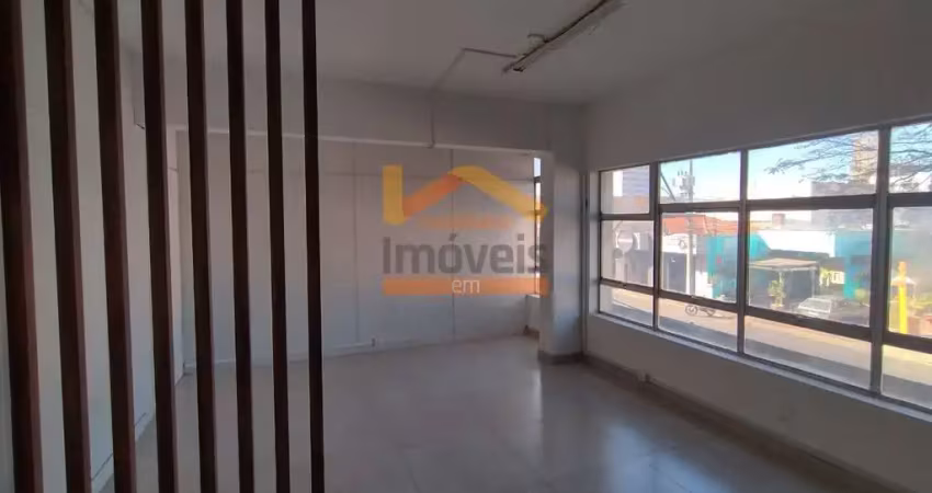 Locação de sala comercial de 93m² no jardim girassol em americana-sp com 3 salas e vaga de garagem