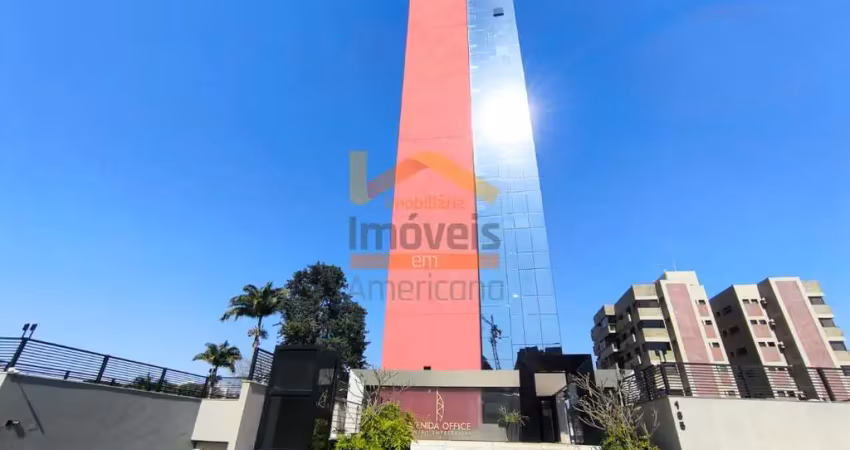 Sala comercial em condomínio para locação na vila santo antônio, americana-sp: 1 sala, 1 banheiro, 2 vagas, 67,50 m² de área.