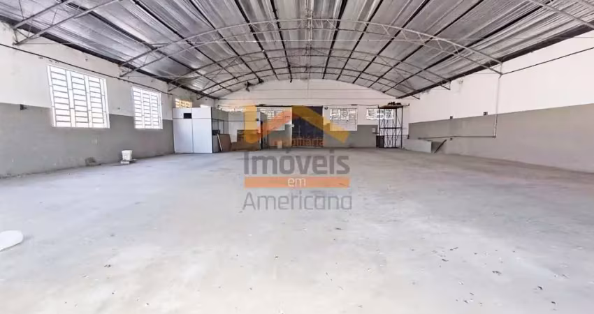 Salão industrial de alto padrão para locação em americana-sp, vila santa maria! 873,60 m² e 2 banheiros.