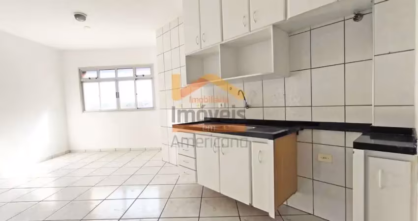 Apartamento para locação em americana-sp, bairro frezzarin: 1 quarto, 2 salas, 1 vaga de garagem!