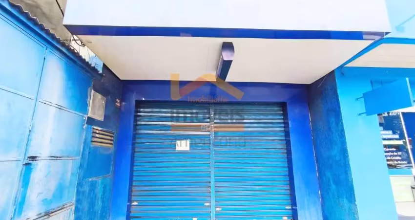 Salão comercial para locação na vila belvedere em americana-sp: 2 salas, 3 banheiros, 2 vagas de garagem!