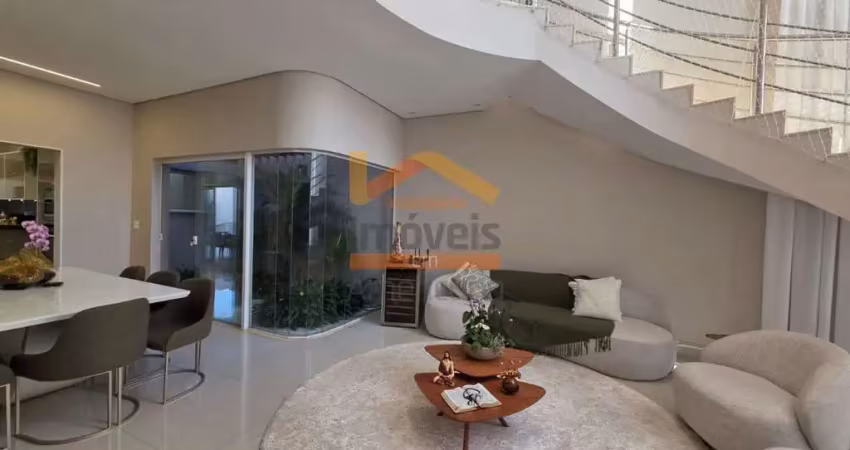 Aluguel de casa com 3 quartos e 1 suíte no jardim terramérica ii, americana-sp: 290m², 3 salas, 4 banheiros, 2 vagas.