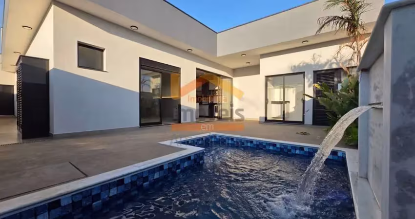 Espetacular casa de condomínio à venda em nova odessa-sp, jardim recanto das águas: 3 quartos, 1 suíte, 2 salas, 3 banheiros, 4 vagas, 185m²!