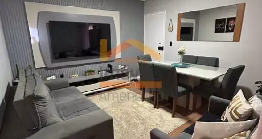 Apartamento à venda em americana-sp, parque universitário: 3 quartos, 2 salas, 1 banheiro, 1 vaga de garagem, 60m²!