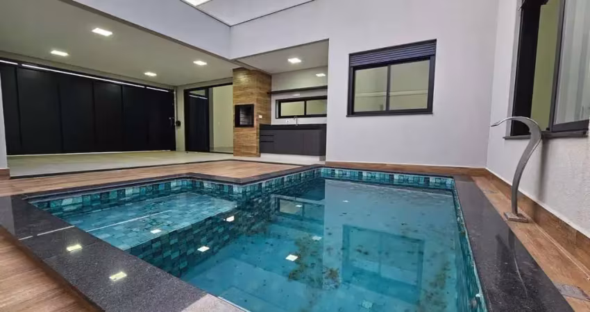Casa de alto padrão em condomínio no jardim das flores, santa bárbara doeste-sp: 3 quartos, 1 suíte, 2 salas, 2 banheiros, 4 vagas de garagem, 150m².