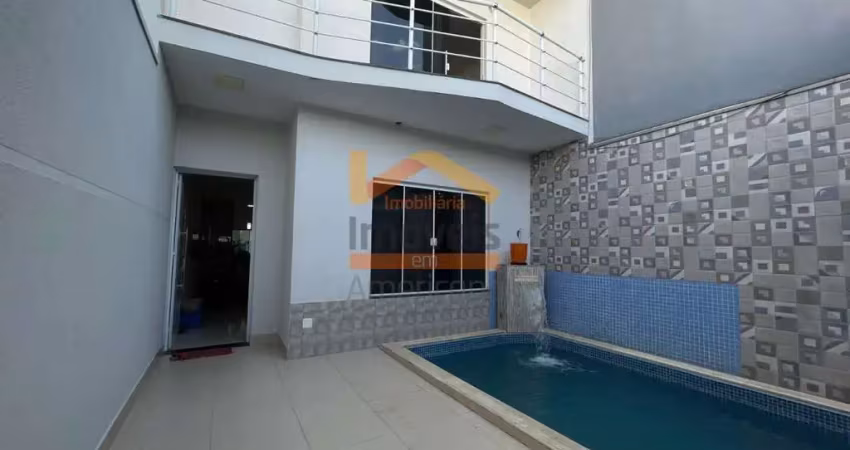 Imperdível! casa à venda ou locação em americana-sp, jardim terramérica ii. 3 quartos, 1 suíte, 2 vagas, 176m².
