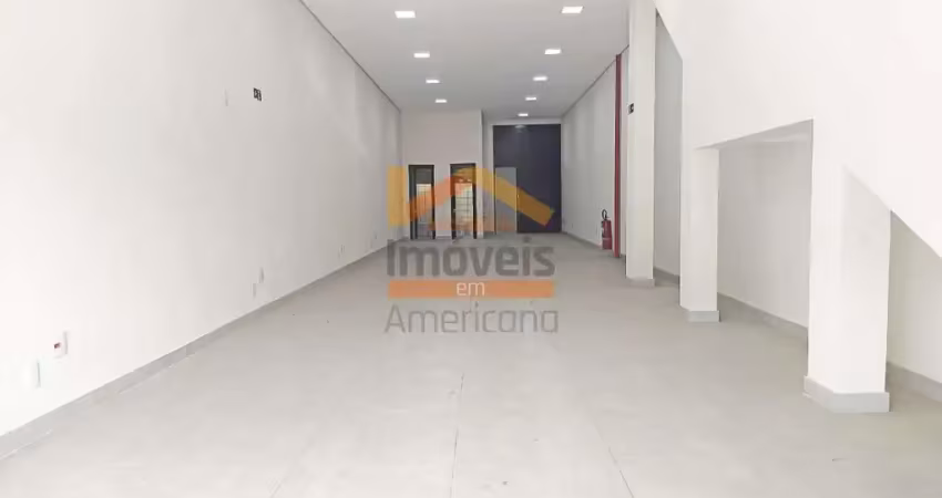 Salão comercial para locação no jardim bela vista - americana-sp: 2 banheiros, 2 vagas de garagem, 120m² de área!