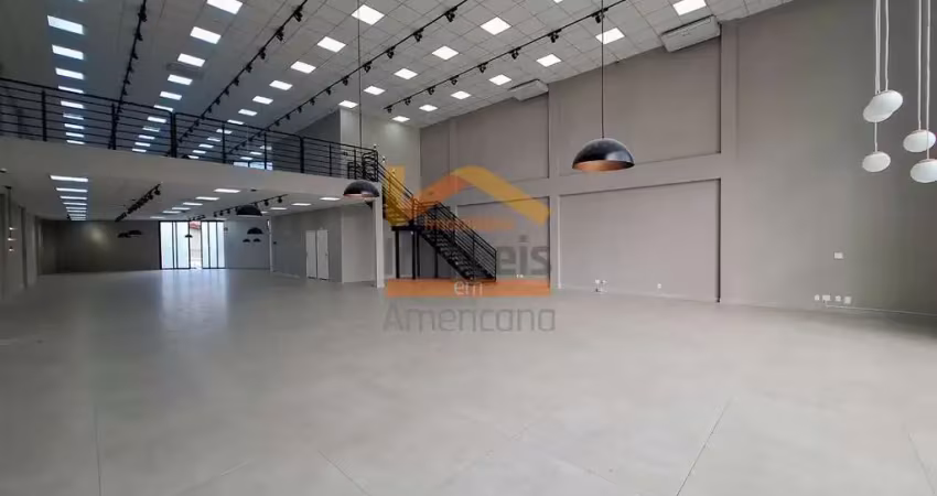 Barracão comercial de alto padrão em americana-sp, na av. nossa senhora de fatima: 2 salas, 4 banheiros, 4 vagas, 679 m².