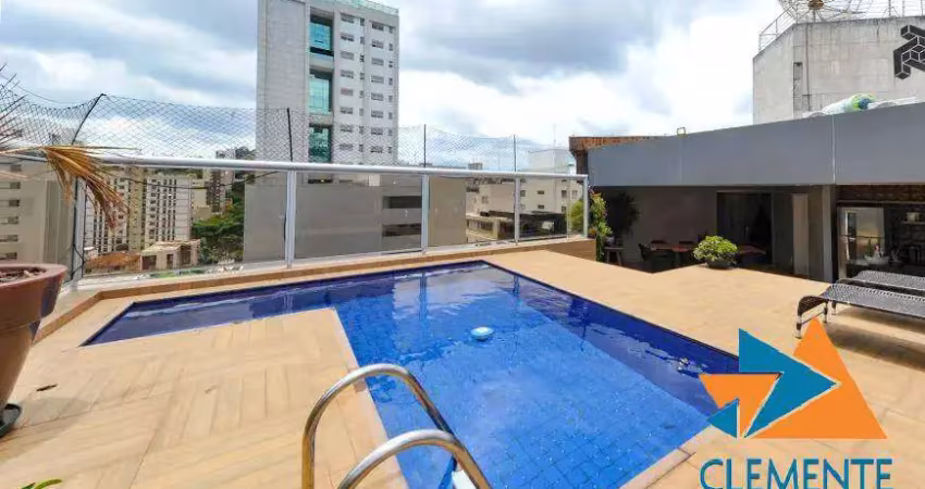 Cobertura a venda 440 m² 04 qtos, 02 suites-05 vgs b. sto. agostinho -bh-mg