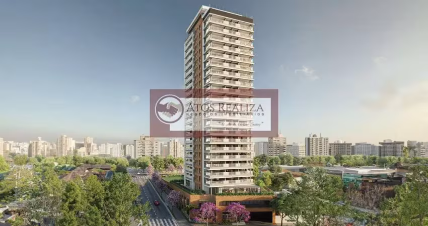 Apartamento com varanda para venda no campo belo com 3 quartos, sendo 3 suítes, 4 banheiros, 2 vagas, 131m² axis campo belo.